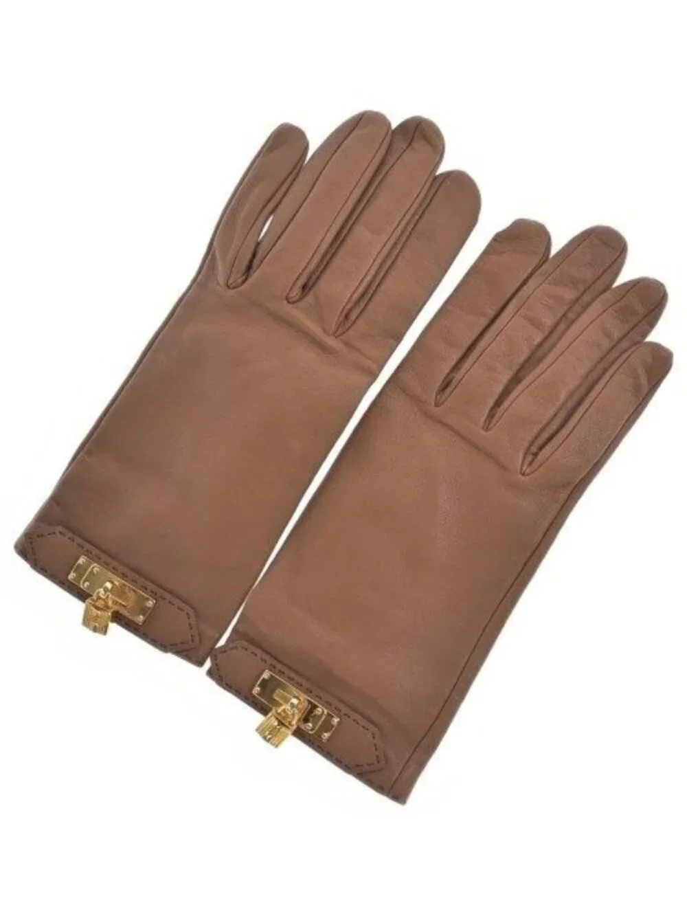 Hermes Gloves Brown